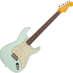 Fender Custom Shop 1964 Stratocaster CZ579859 - journey man relic aged surf green Paiement Sécurisé