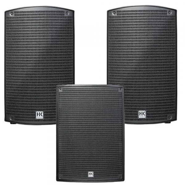 Satisfait Ou Remboursé Hk audio 2 x Sonar 110XI + Sonar 115SUB D
