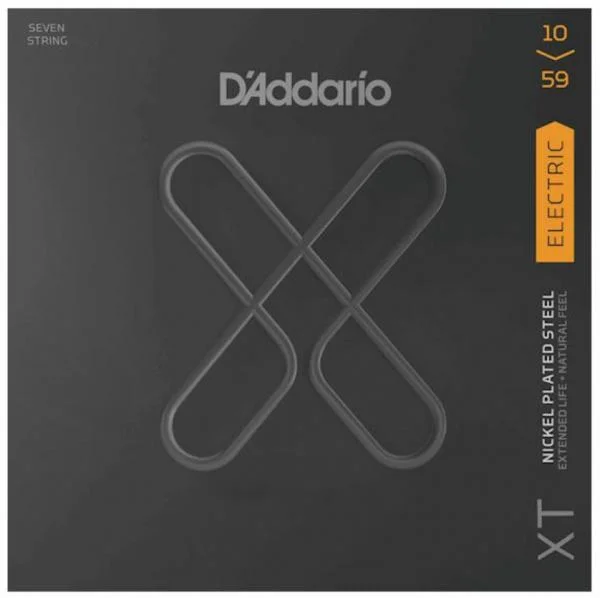 D‘addario XTE1059 Electric Guitar 7-String Set Coated NPS 10-59 - jeu de 7 cordes Acheter En Ligne