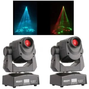 Satisfait Ou Remboursé Power lighting 2 x Lyre Spot 60w Prism