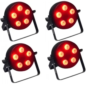 Algam lighting 4 x Slimpar-510-Quad Prix Choc