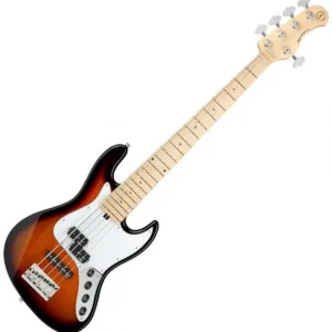 Sadowsky MetroExpress 21-Fret Hybrid P/J Bass 5 (MN) - tobacco sunburst Offre Spéciale