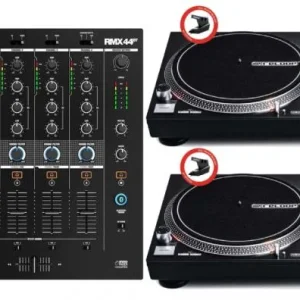 Reloop 2 x RP-4000 MK2 + RMX-44 BT Meilleur Prix