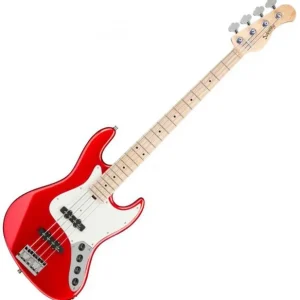 Vente Flash Sadowsky MetroLine 21-Fret Vintage J/J Bass Ash (4-String, Germany, MN) - solid candy apple red metallic