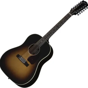 Gibson Modern J-45 Standard 12-String - vintage sunburst Satisfait Ou Remboursé