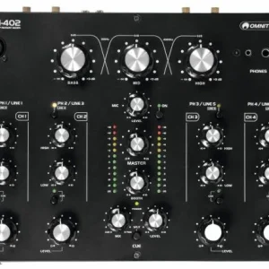 Must-Have Omnitronic TRM-402 4-Channel Rotary Mixer