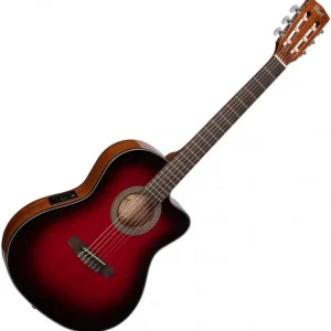 Cort Jade E Nylon - burgundy red burst Nouveauté