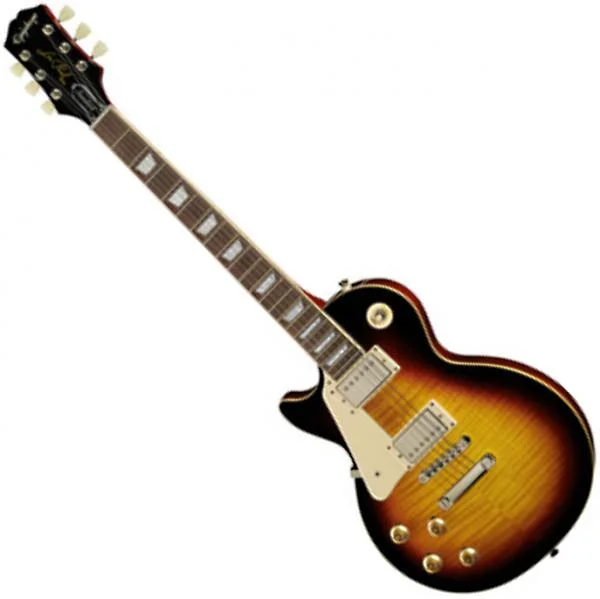Certifié Epiphone Les Paul Standard 50s Gaucher - vintage sunburst