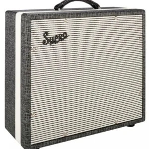 Supro Black Magick Cab 1x12 - Black Rhino Hide Prix Cassé