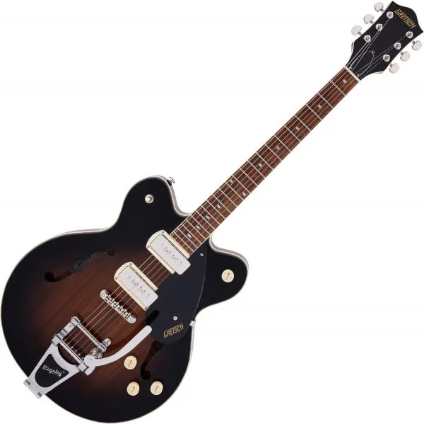 Gretsch G2622T-P90 Streamliner Center Block DC Bigsby - brownstone Paiement Sécurisé