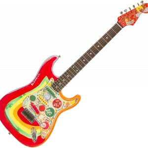 Top Vente Fender Custom Shop George Harrison Rocky Strat Masterbuilt P.Waller 83840 - rocky