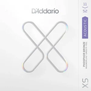 D‘addario XSAPB1152 Acoustic Guitar 6-String Set Phosphor Bronze Coated 11-52 - jeu de 6 cordes Must-Have