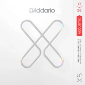 D‘addario XSAPB1356 Acoustic Guitar 6-String Set Phosphor Bronze Coated 13-56 - jeu de 6 cordes Nouvel Arrivage