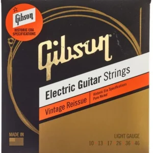 Produit De Marque Gibson SEG-HVR10 Electric Guitar 6-String Set Vintage Reissue Pure Nickel 0-46