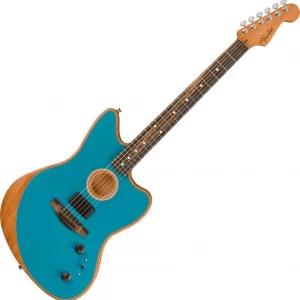 Fender American Acoustasonic Jazzmaster - ocean turquoise Dernier Modèle