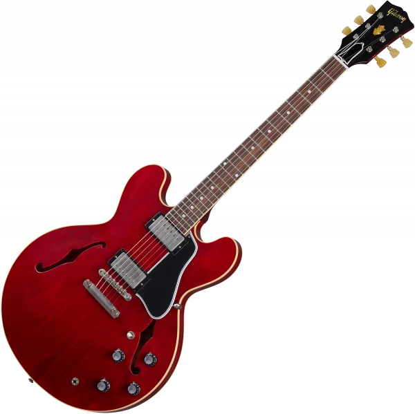Soldes Gibson Custom Shop Murphy Lab 1961 ES-335 Reissue - ultra light aged sixties cherry