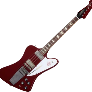 Bon Marché Gibson Custom Shop 1963 Firebird V With Maestro Vibrola - murphy lab light aged cardinal red