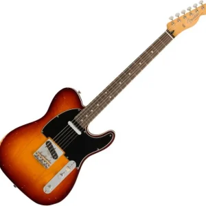 Promotion Fender Jason Isbell Custom Telecaster (MEX, RW) - road worn 3-color chocolate burst