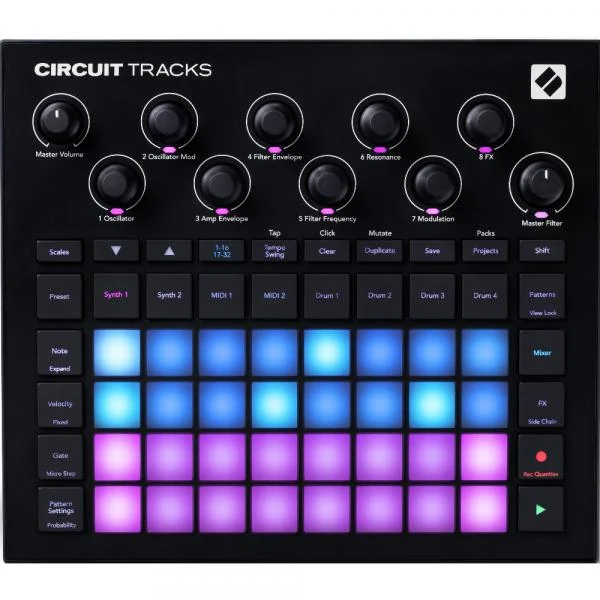 Novation Circuit Tracks Nouvelle Collection
