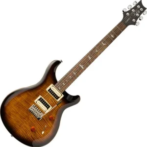Prs SE Custom 24 (Zebra Pickups) - black gold burst Jusqu'à Épuisement Des Stocks