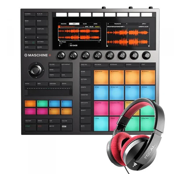 Native instruments MASCHINE + ET CASQUE FOCAL LISTEN PRO Super Prix