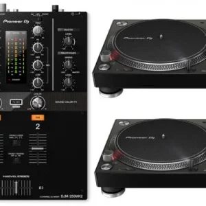 Promotion Pioneer dj 2 x PLX-500-K + DJM-250MK2