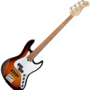 Pas Cher Sadowsky MetroExpress 21-Fret Hybrid P/J Bass 4 (MOR) - tobacco burst transparent