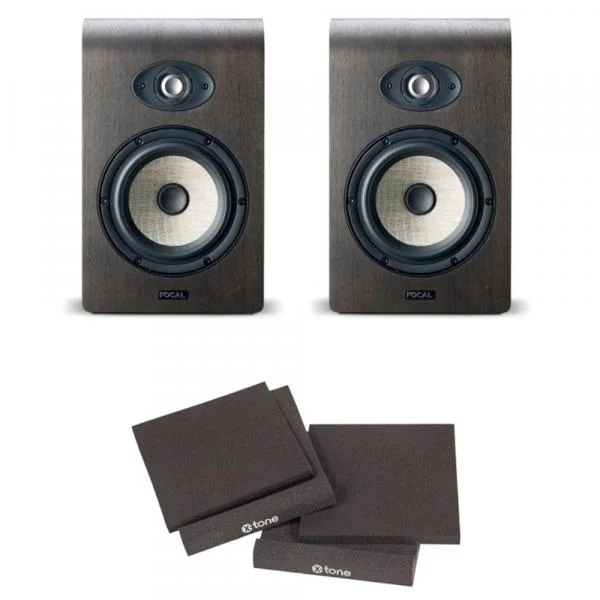 Focal Shape 65 + X-TONE xi 7001 Mousse Isolante Moniteurs (Paire) - la pièce Expédition Rapide