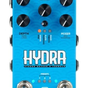Keeley electronics HYDRA Stereo Reverb & Tremolo Usine Directe