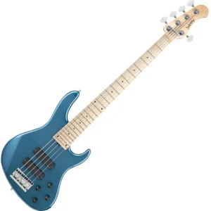 Retour Gratuit Sadowsky Modern 5 Ash Metroline 24-Fret (Germany, MN) - dark lake placid blue metallic
