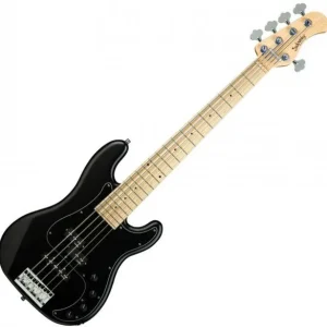 Sadowsky MetroLine 21-Fret Hybrid P/J Bass Ash (5-String, Germany, MN) - solid black satin Acheter En Ligne