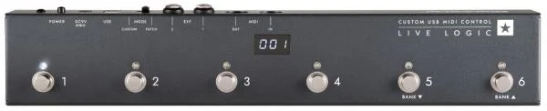 Certifié Blackstar LIVE LOGIC MIDI CONTROLLER