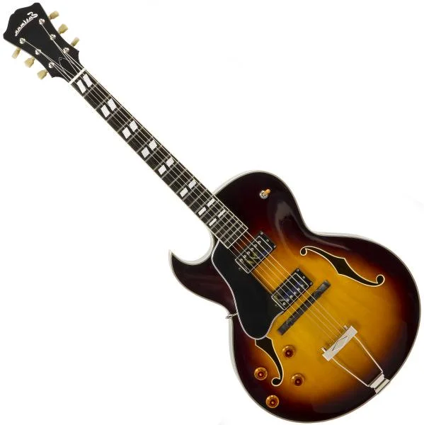 Eastman AR372CE Archtop Gaucher - sunburst Solde