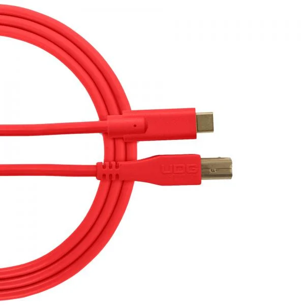 Udg U 96001 RD (cable Usb 2.0 C-B rouge droit 1.5M) Nouvelle Collection