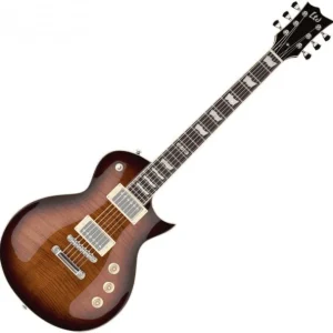 Ltd EC-256FM - dark brown sunburst Promotion Saisonnière