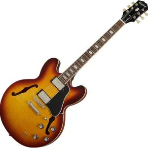 Epiphone Inspired By Gibson ES-335 Figured - raspberry tea burst Petit Prix