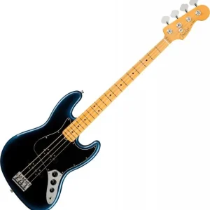 Fender American Professional II Jazz Bass (USA, MN) - dark night Commander Maintenant