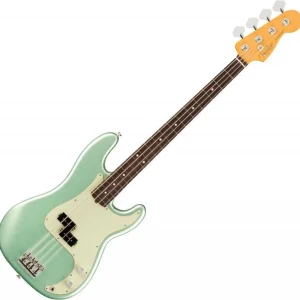 Fender American Professional II Precision Bass (USA, RW) - mystic surf green Authentique