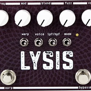 Paiement Sécurisé Solidgoldfx Lysis Polyphonic Octave Down Fuzz Modulator