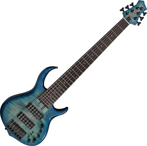 Sire Marcus Miller M7 Alder 6ST 6-String (2nd Gen) - transparent blue Commande En Gros