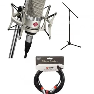 Affaire À Saisir Neumann TLM 102 Studio Set + xh 6000 Pied Micro + Xlr Xlr 6M
