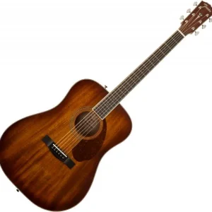 Commander Maintenant Fender PM-1 Dreadnought All-Mahogany NE Paramount - aged cognac burst
