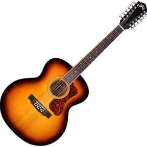 Acheter En Ligne Guild F-2512E Deluxe Westerly - antique sunburst