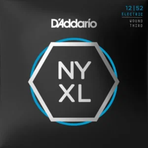 Promotion D‘addario NYXL1252W Electric Guitar 6-String Set Nickel Round Wound 12-52 - jeu de 6 cordes