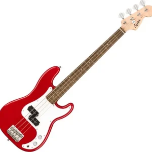 Meilleure Vente Squier Bullet Mini Precision Bass (LAU) - dakota red