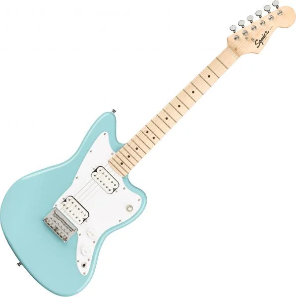 Jusqu'à Épuisement Des Stocks Squier Bullet Mini Jazzmaster HH - daphne blue