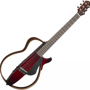 Vente Directe Yamaha Silent Guitar Steel String SLG200S - crimson red burst