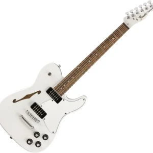 Fender Jim Adkins JA-90 Telecaster Thinline (MEX, LAU) - white Commander Vite
