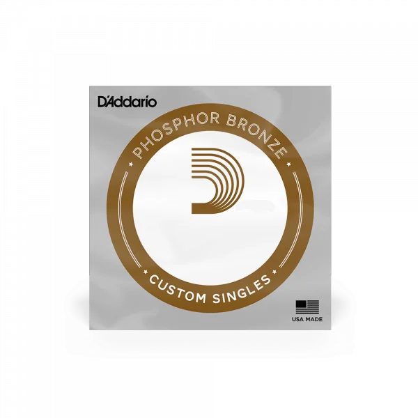 Meilleur Choix D‘addario PB059 Folk (1) Phosphor Bronze Wound 059 - corde au détail