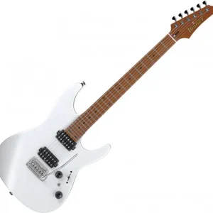 Prix Choc Ibanez AZ2402 PWF Prestige Japan - pearl white flat